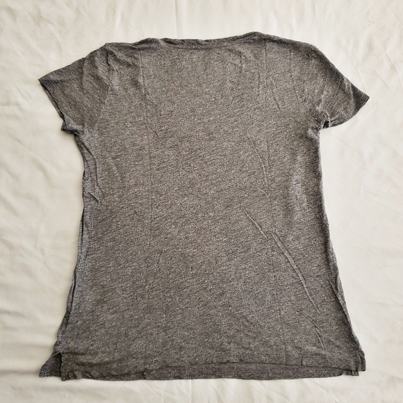 ‼SOLD‼ Madewell Whisper V-neck pocket Tee Gray - Picture 8 of 11
